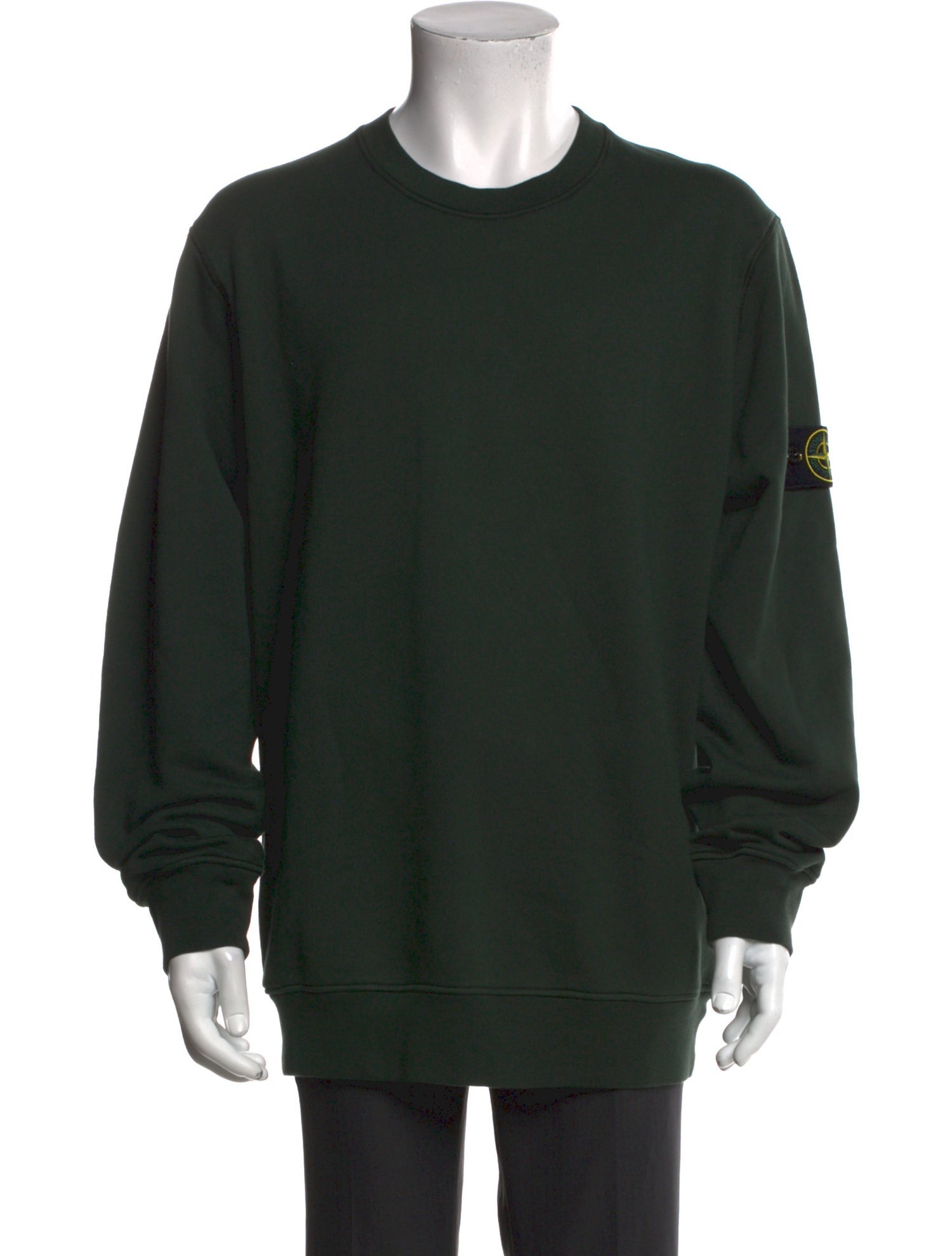 Stone Island Crew Neck Long Sleeve Pullover
