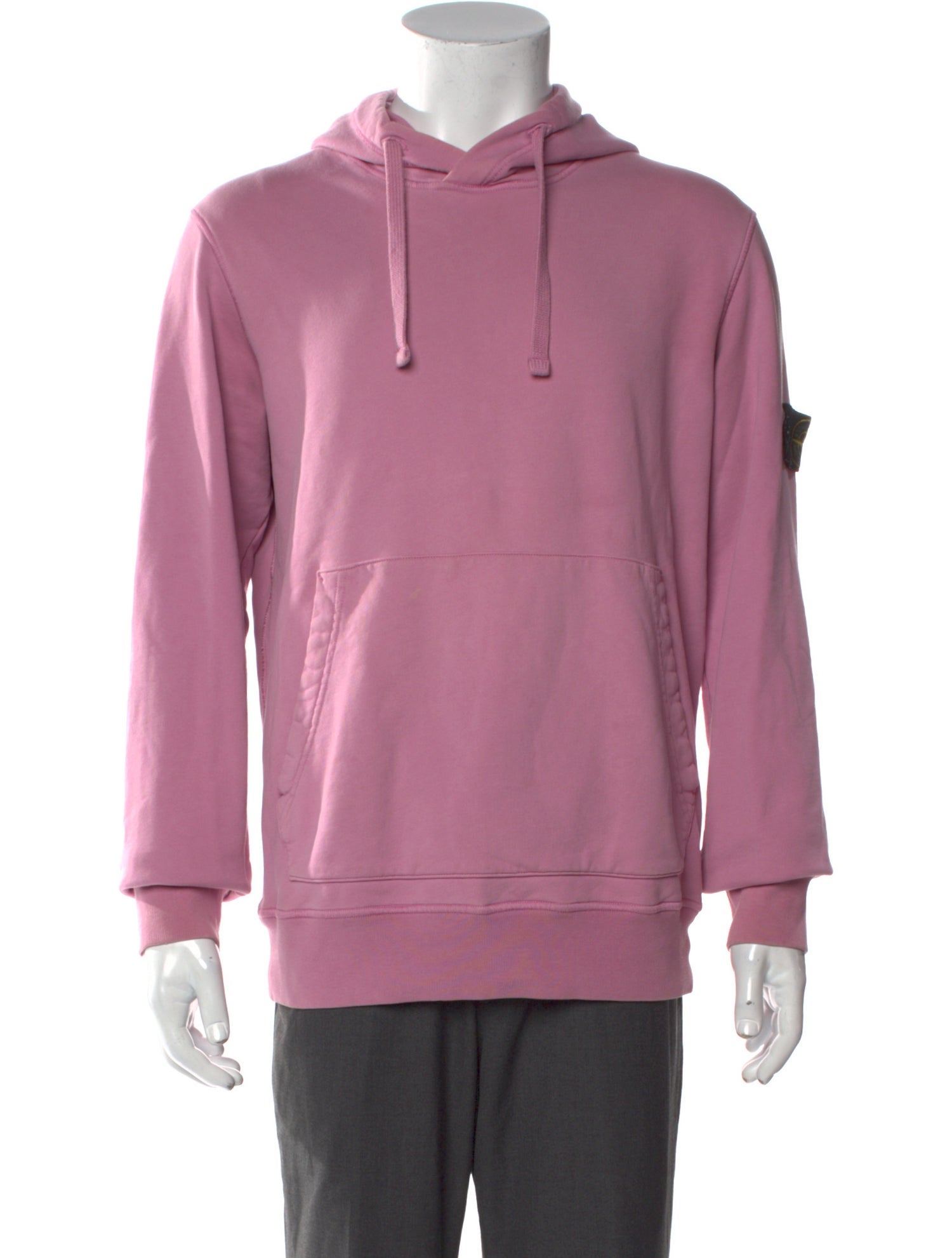 Stone Island Crew Neck Long Sleeve Hoodie