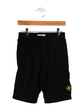 Stone Island Boys' Solid Casual Shorts