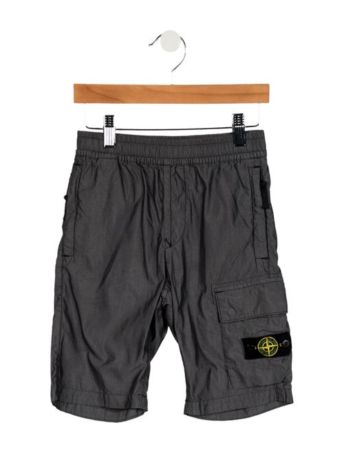 Stone Island Boys' Solid Casual Shorts