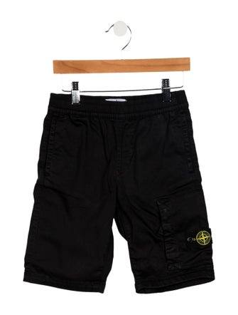 Stone Island Boys' Solid Casual Shorts