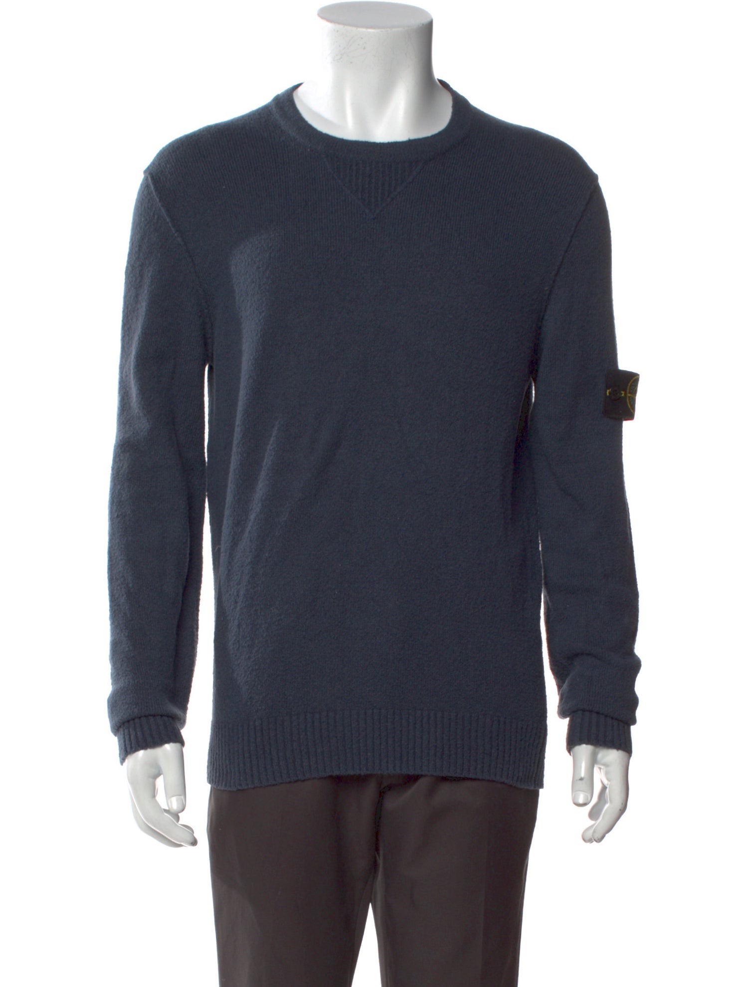 Stone Island Crew Neck Long Sleeve Pullover