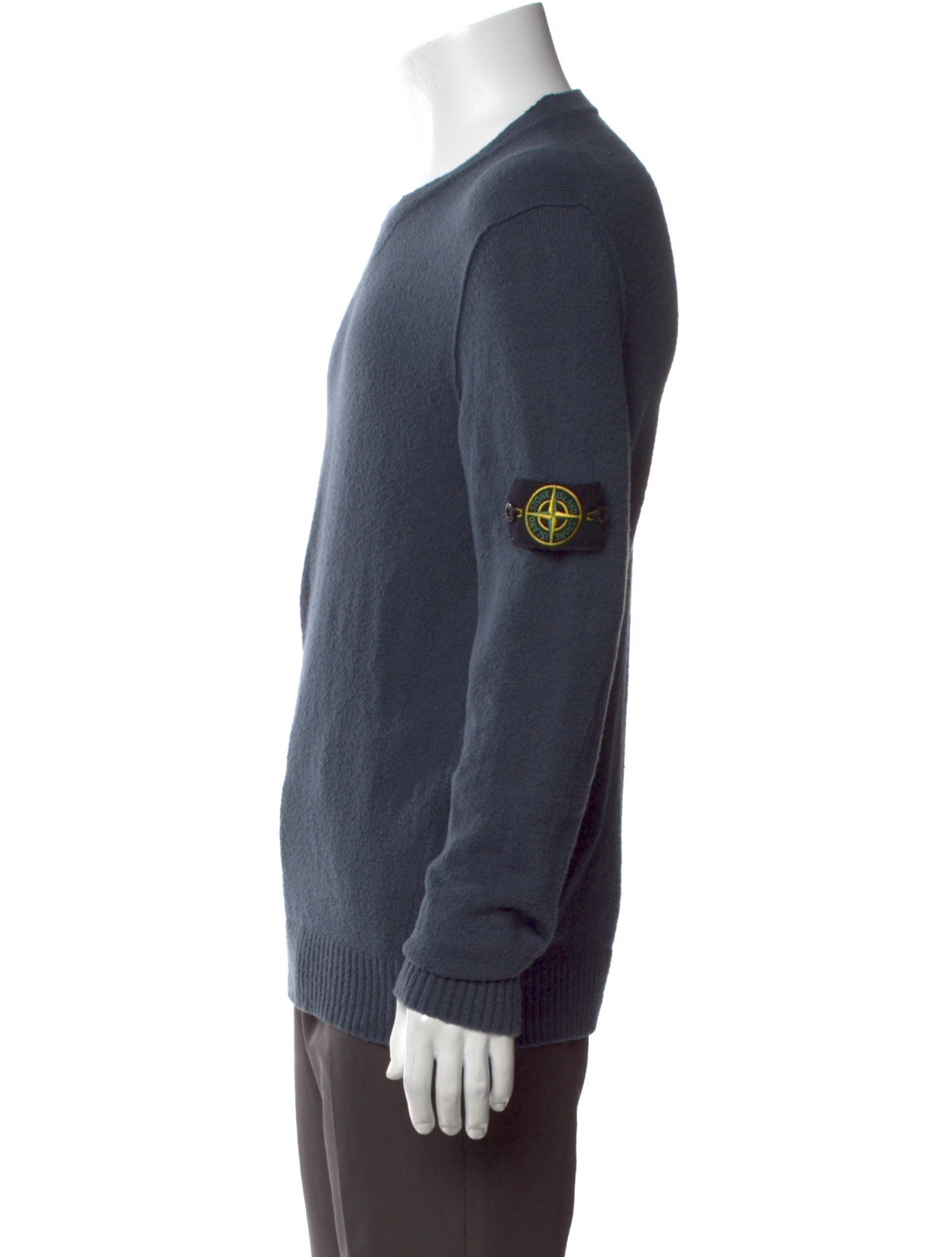 Stone Island Crew Neck Long Sleeve Pullover