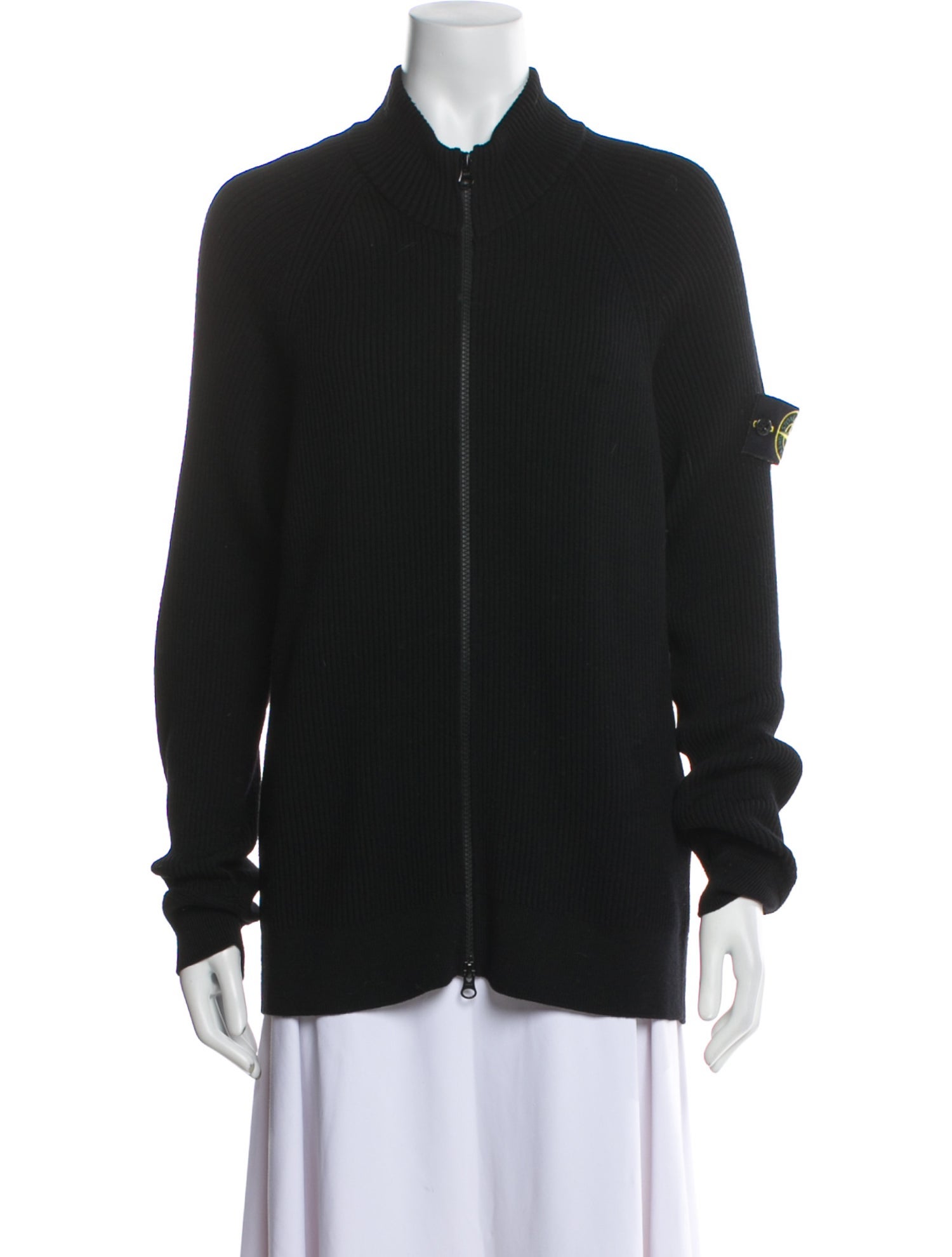 Stone Island Virgin Wool Bomber Jacket