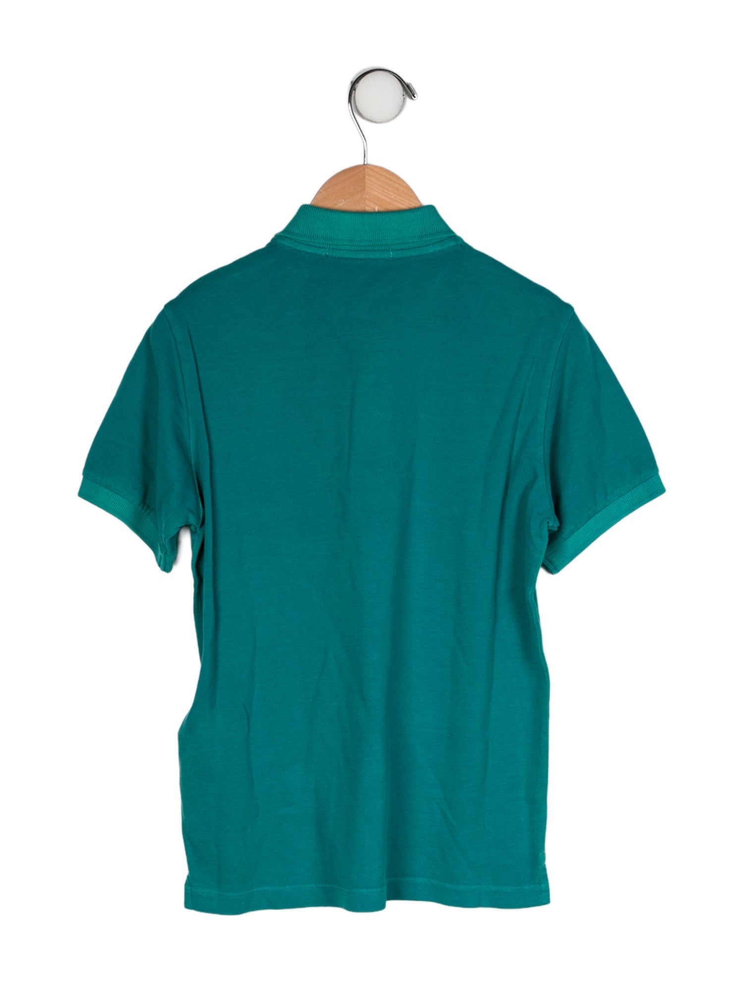 Stone Island Boys' Embroidered Short Sleeve Polo Shirt