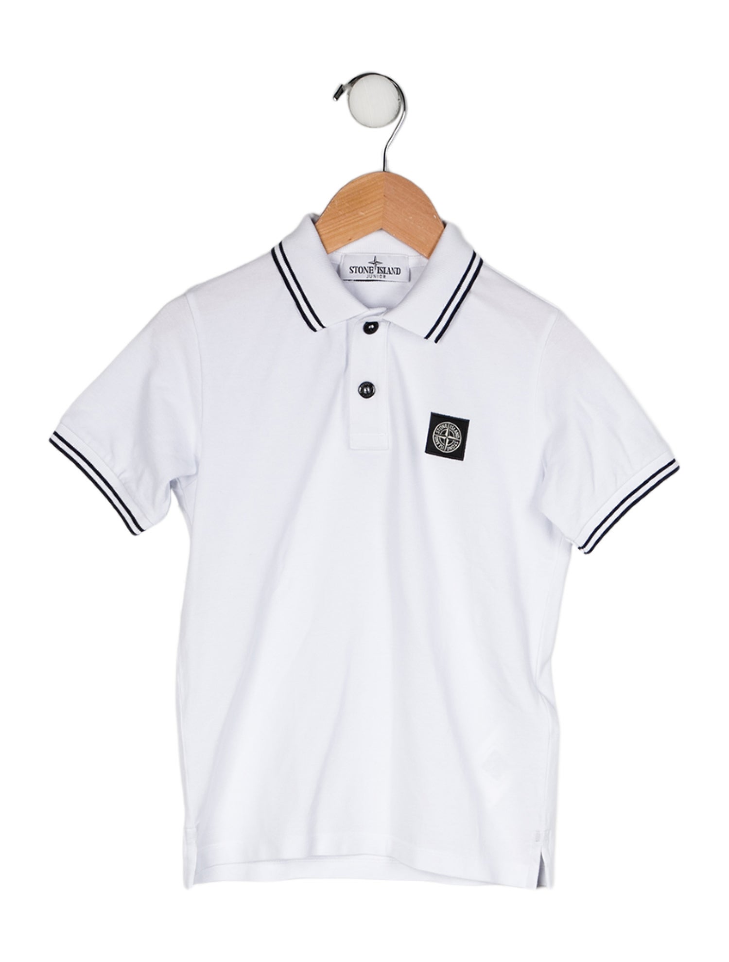 Stone Island Toddler Boys' Embroidered Logo Short Sleeve Polo Shirt