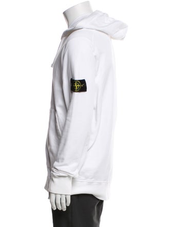 Stone Island V-Neck Long Sleeve Hoodie