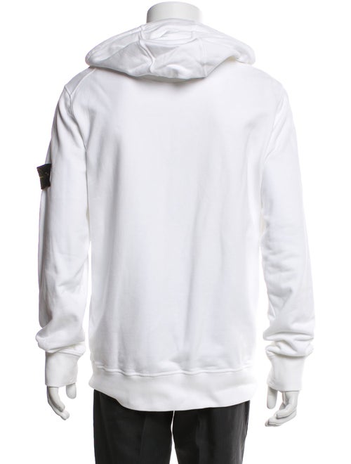 Stone Island V-Neck Long Sleeve Hoodie