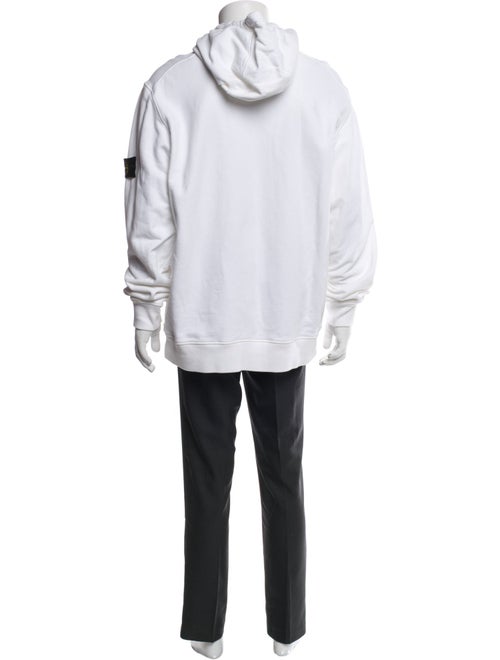 Stone Island Graphic Print Crew Neck Hoodie