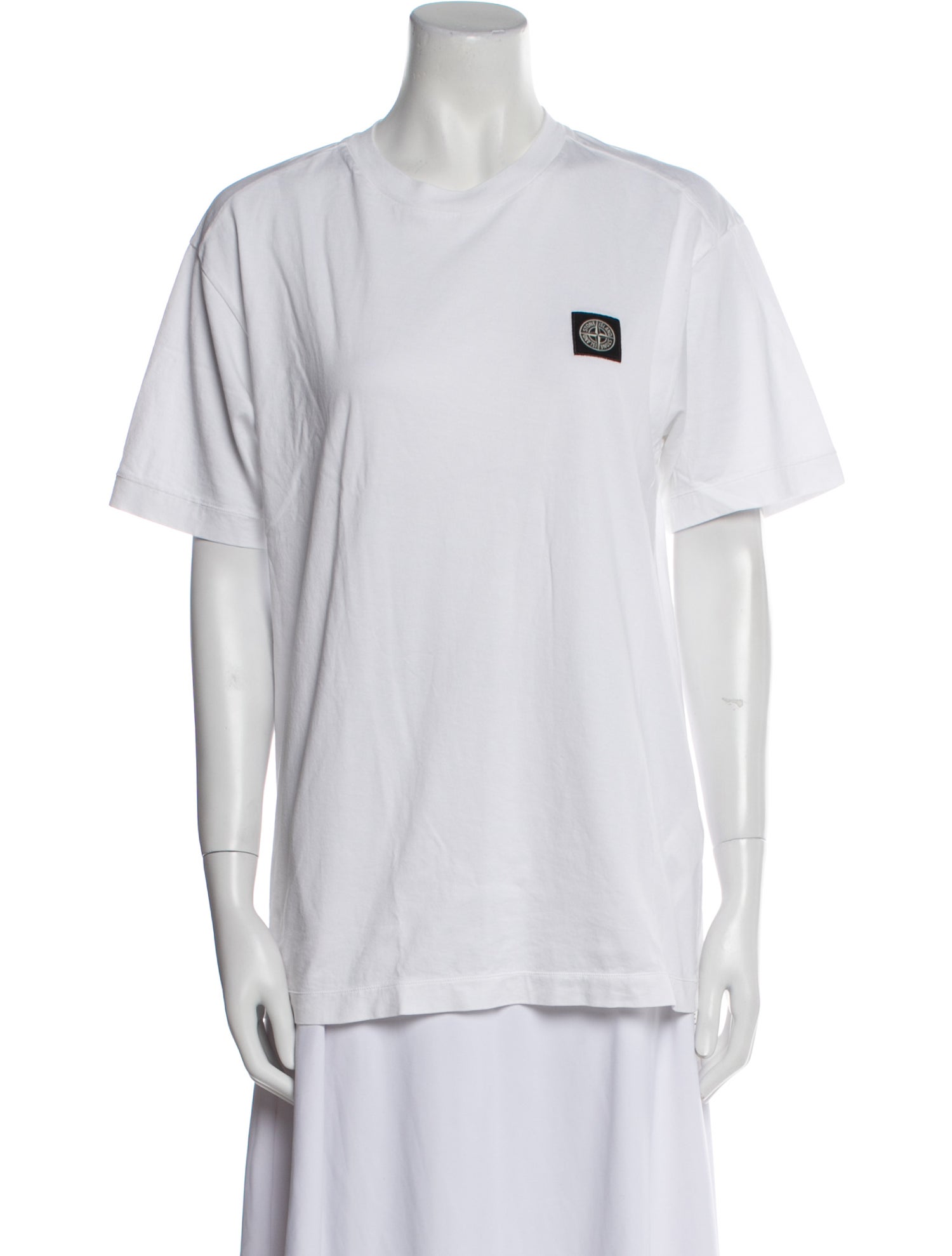 Stone Island Graphic Print Crew Neck T-Shirt