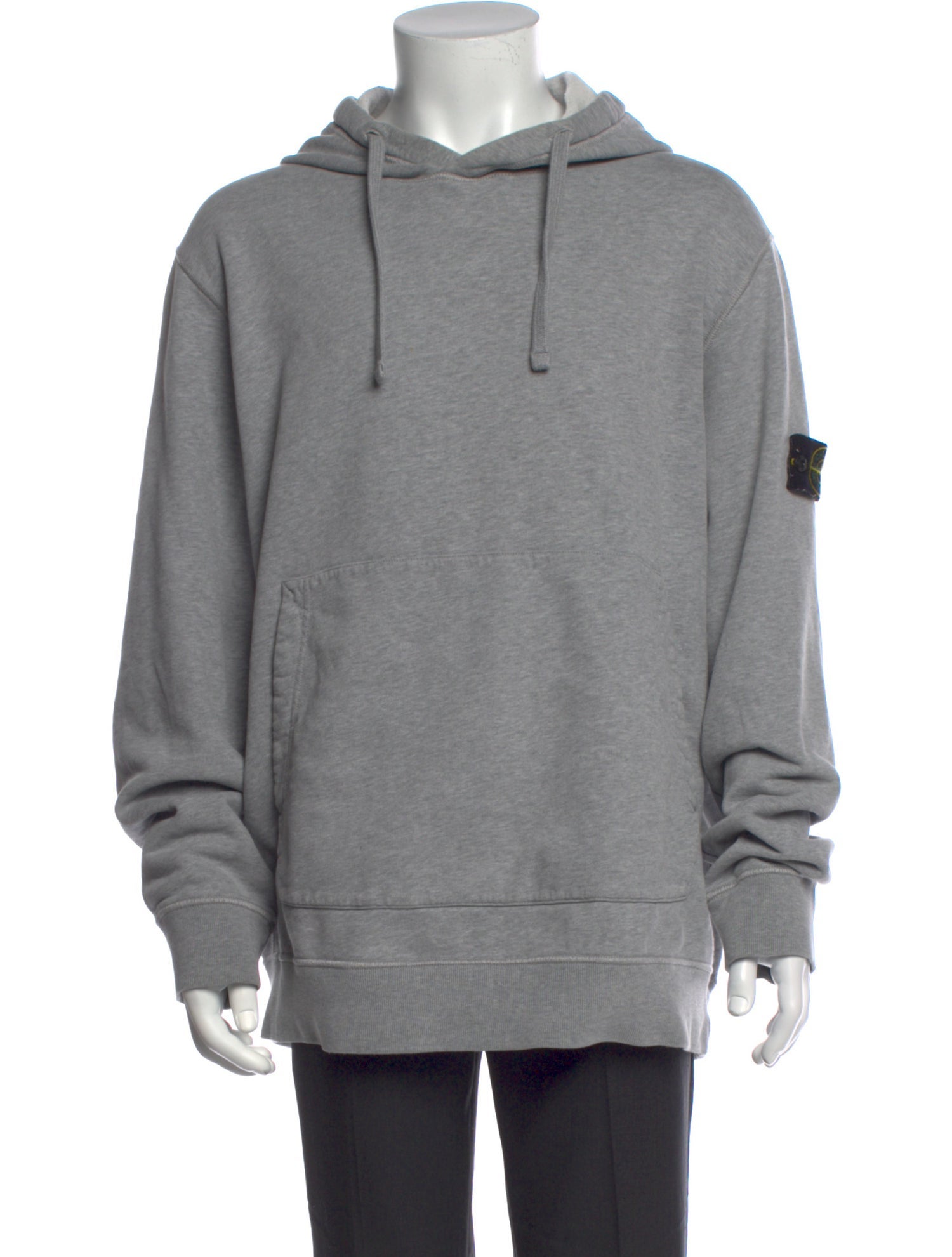 Stone Island Crew Neck Long Sleeve Hoodie