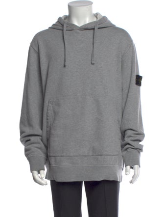 Stone Island Crew Neck Long Sleeve Hoodie