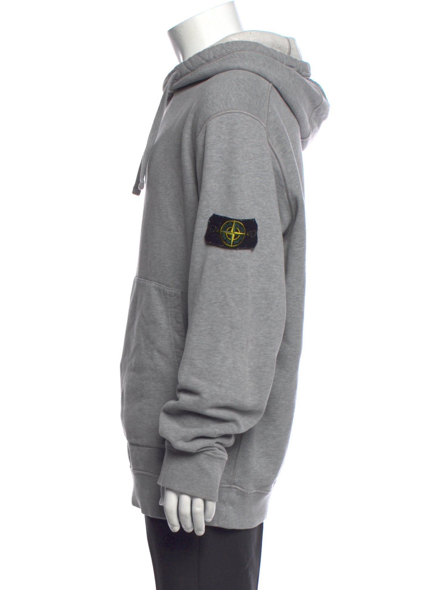 Stone Island Crew Neck Long Sleeve Hoodie
