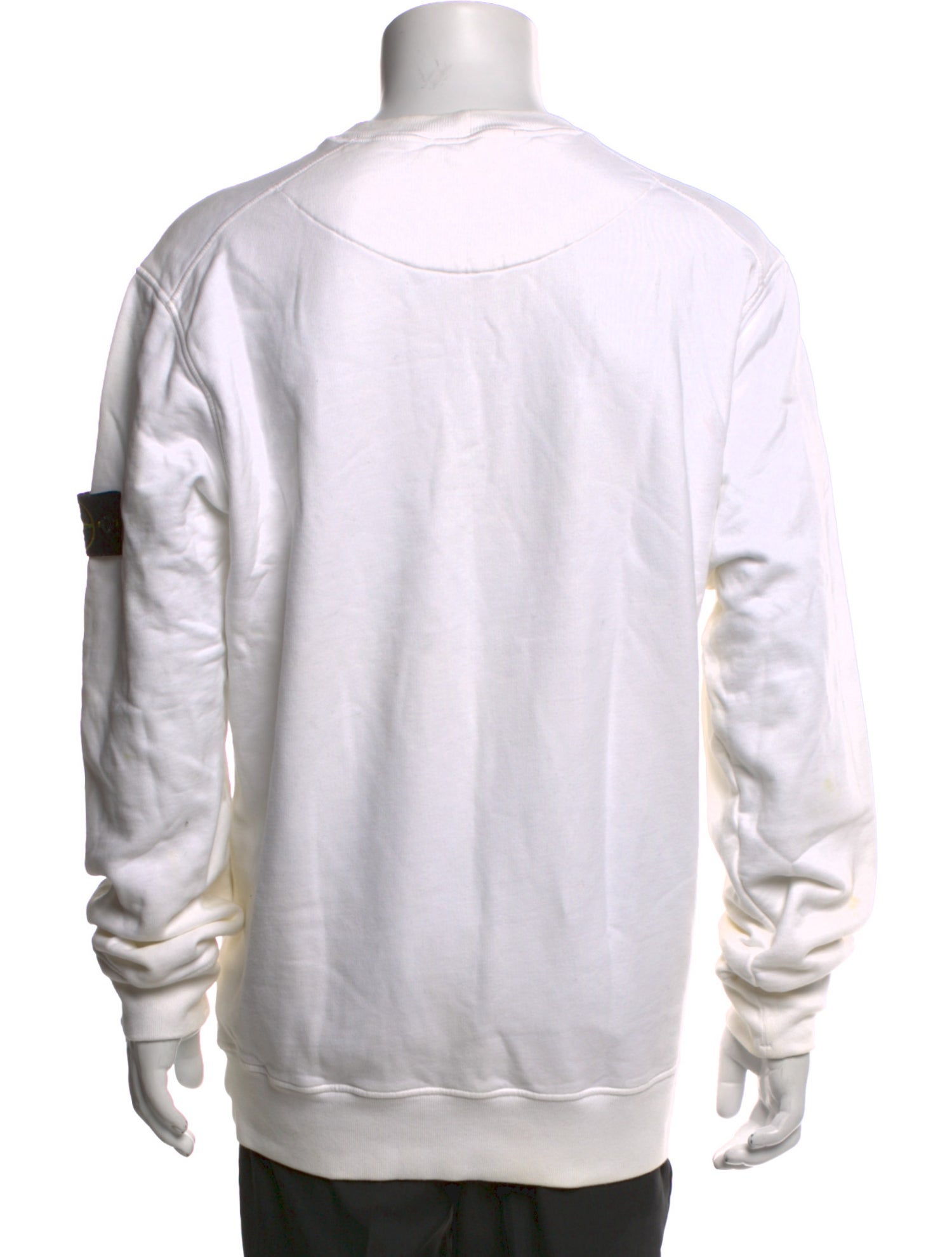 Stone Island Crew Neck Long Sleeve Sweatshirt