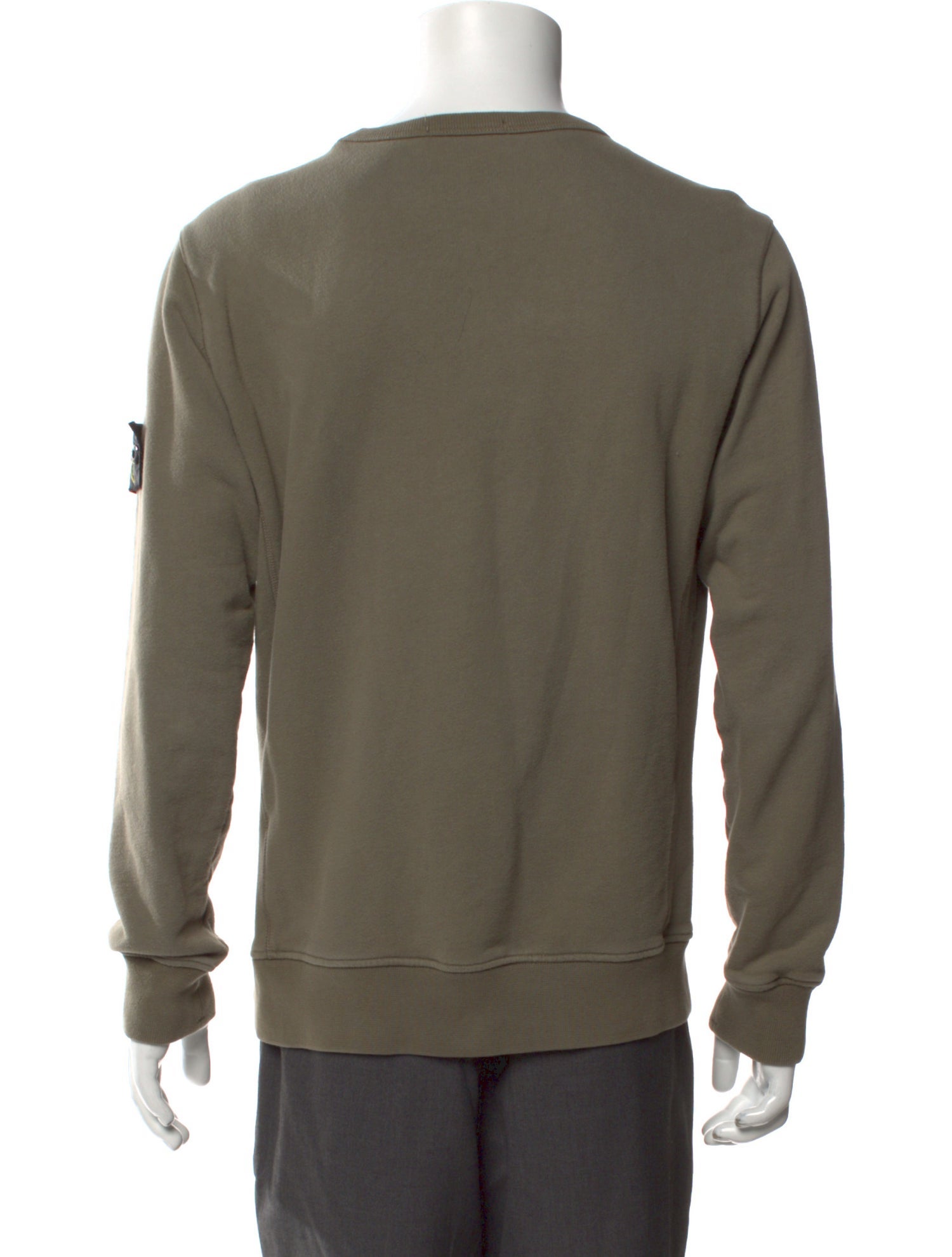 Stone Island Crew Neck Long Sleeve Sweatshirt