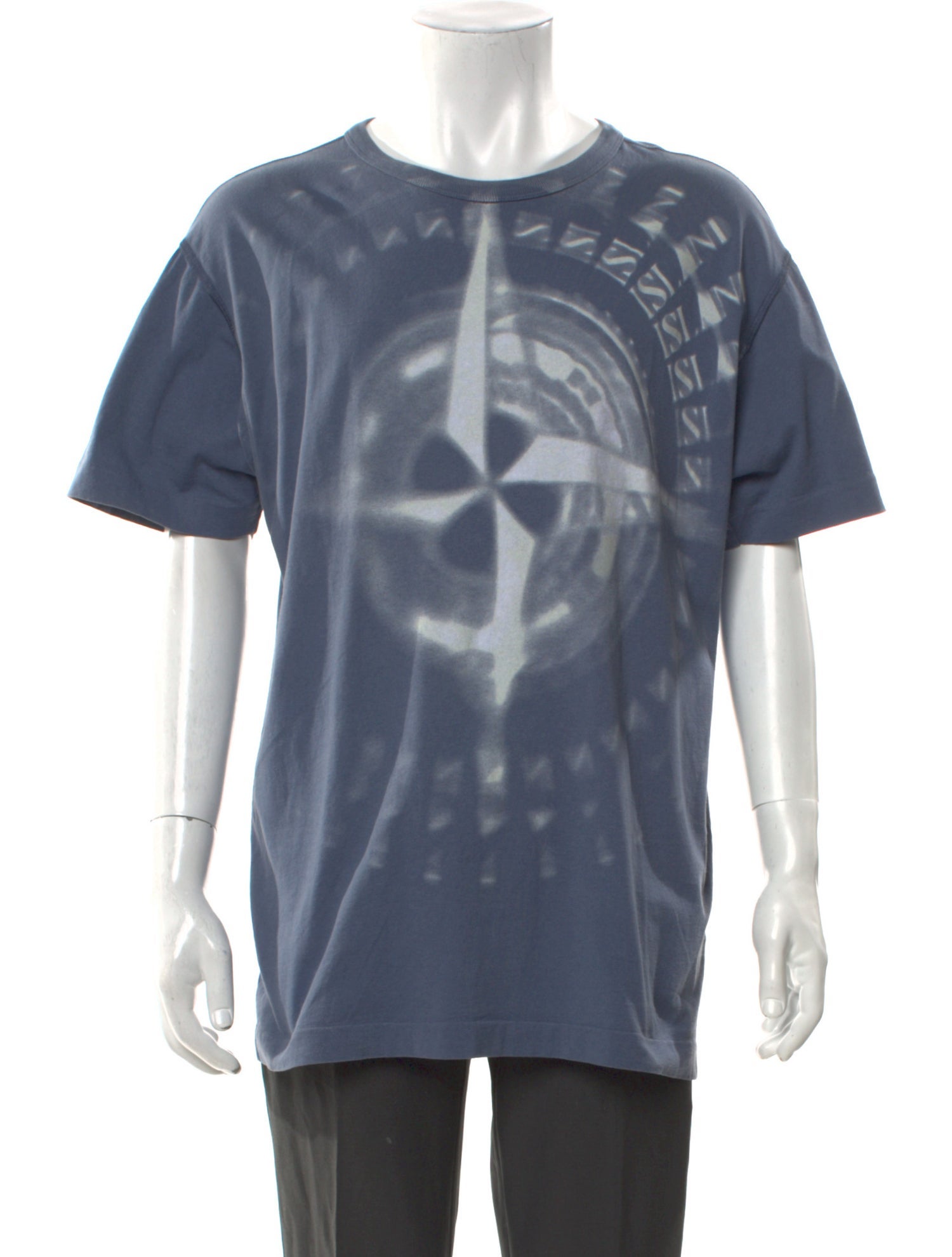 Stone Island Tie-Dye Print Crew Neck T-Shirt