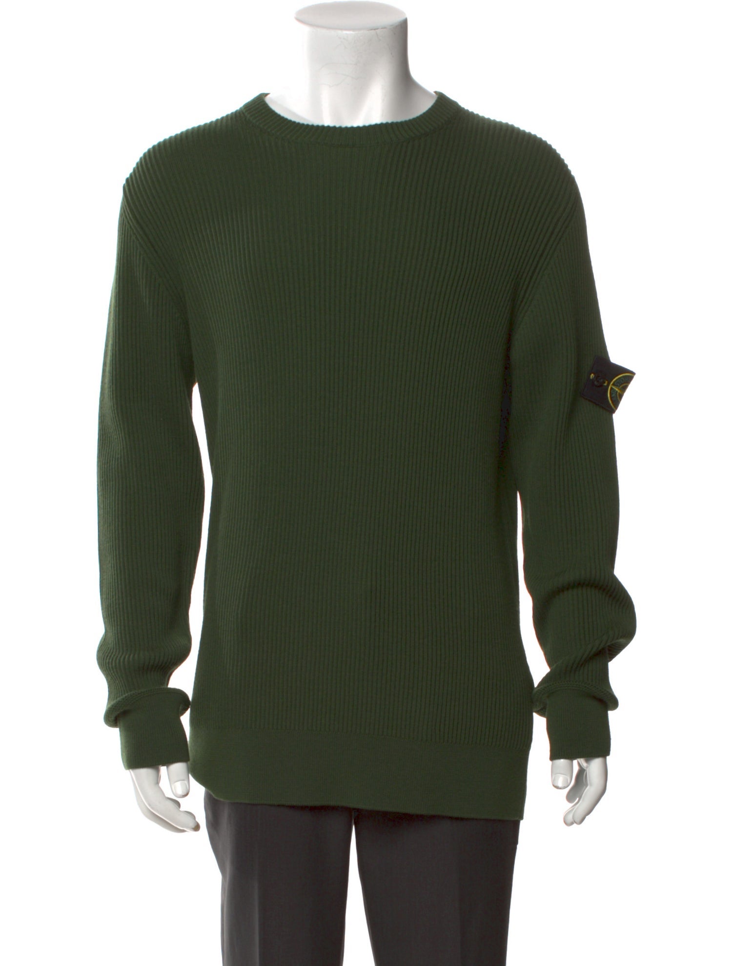 Stone Island Wool Crew Neck Pullover