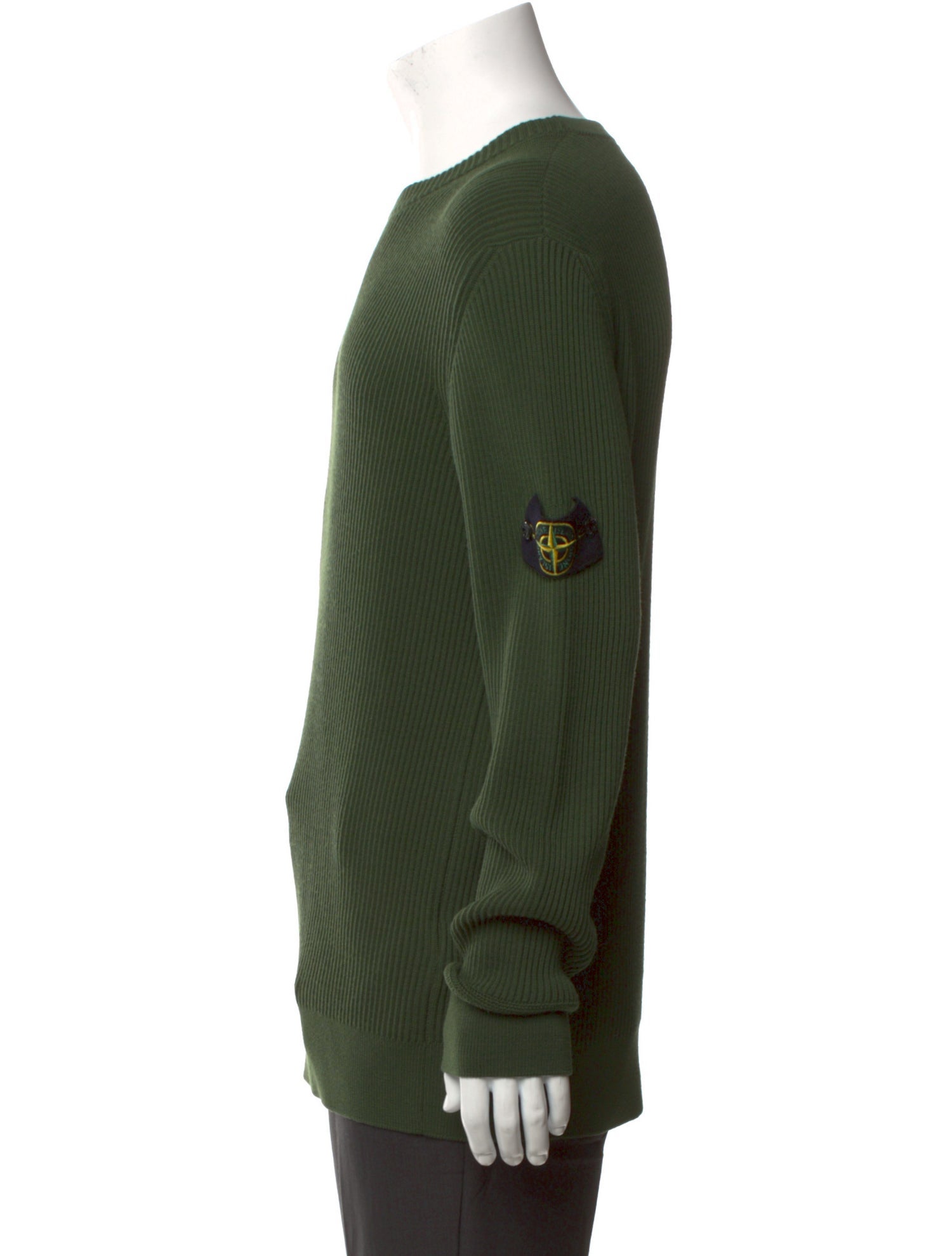 Stone Island Wool Crew Neck Pullover