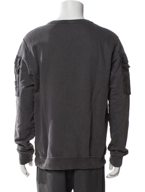 Stone Island Crew Neck Long Sleeve Sweatshirt