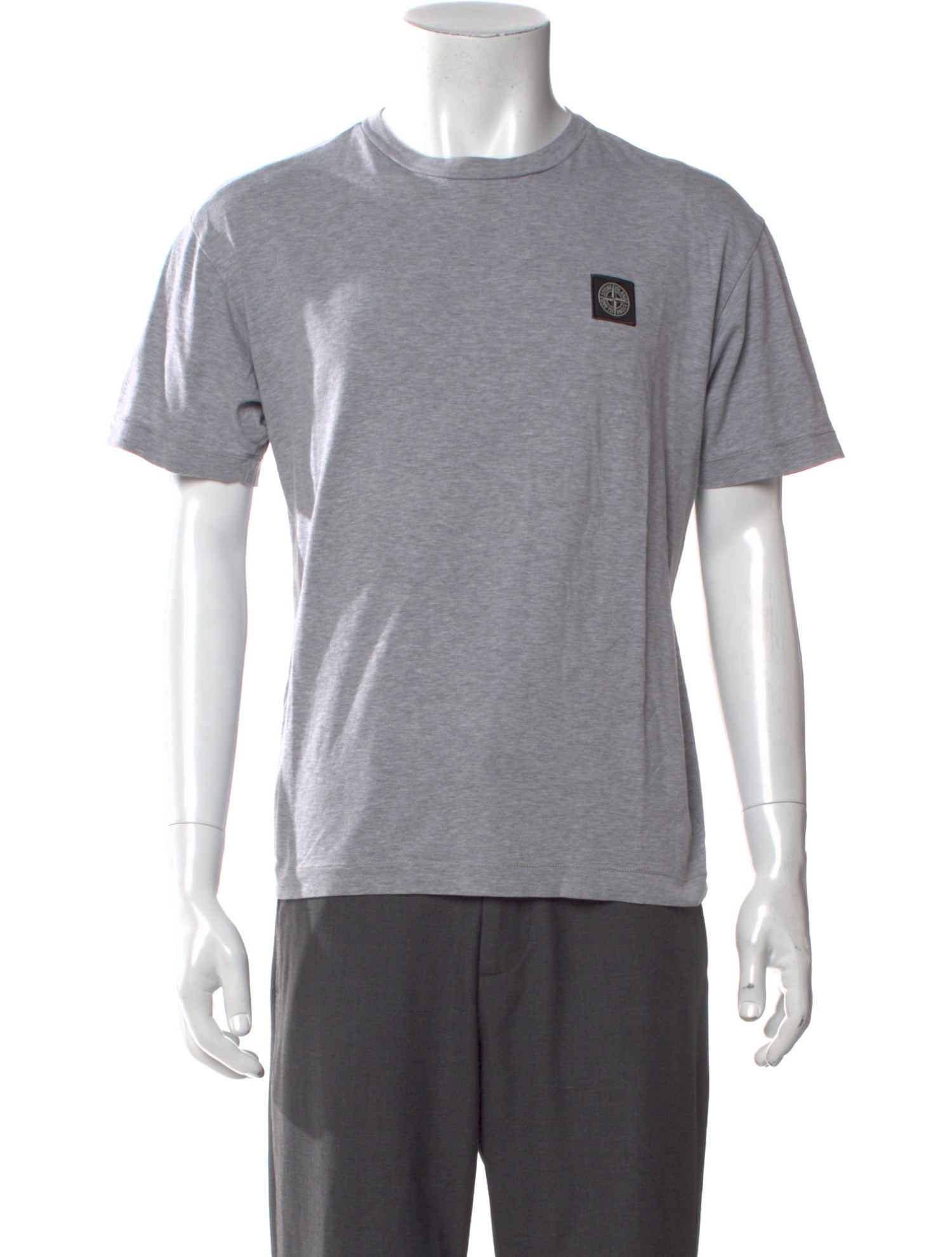 Stone Island Graphic Print Crew Neck T-Shirt