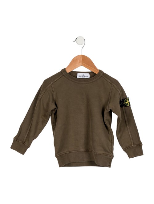 Stone Island Boys' Crew Neck Sweatshirt