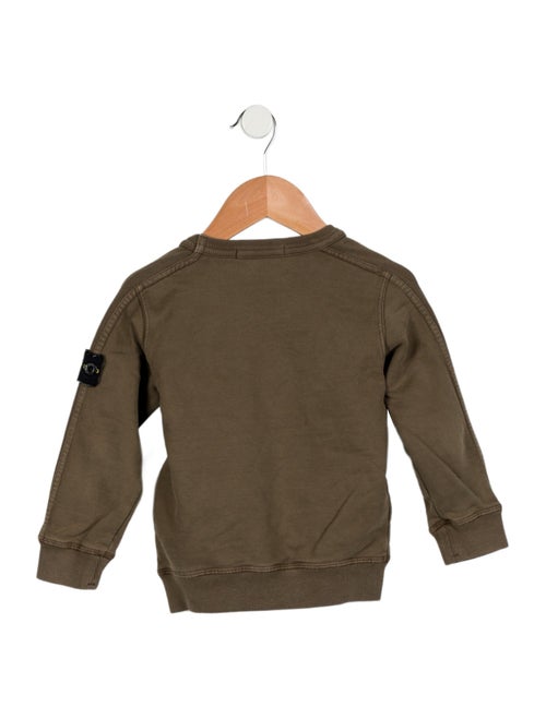 Stone Island Boys' Crew Neck Sweatshirt
