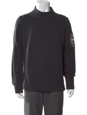 Stone Island Wool Crew Neck Pullover