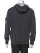 Stone Island V-Neck Long Sleeve Hoodie