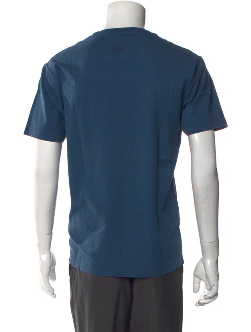 Stone Island Graphic Print Crew Neck T-Shirt