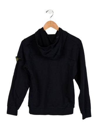 Stone Island Kids' Solid Hooded Sweatshirt