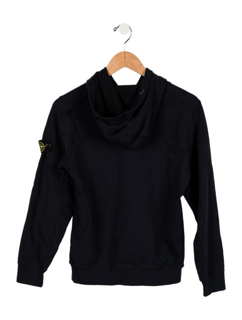 Stone Island Kids' Solid Hooded Sweatshirt