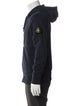 Stone Island V-Neck Long Sleeve Hoodie