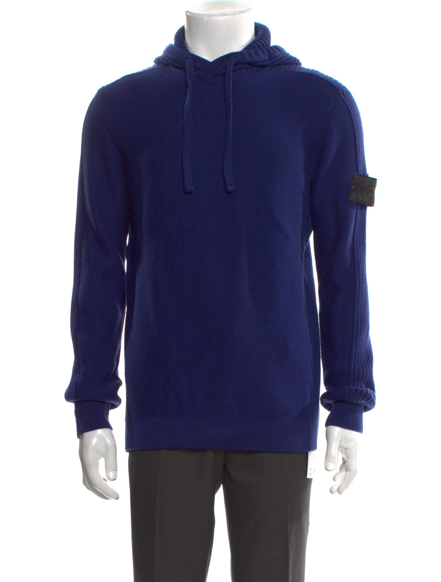 Stone Island Mock Neck Long Sleeve Polo Sweater