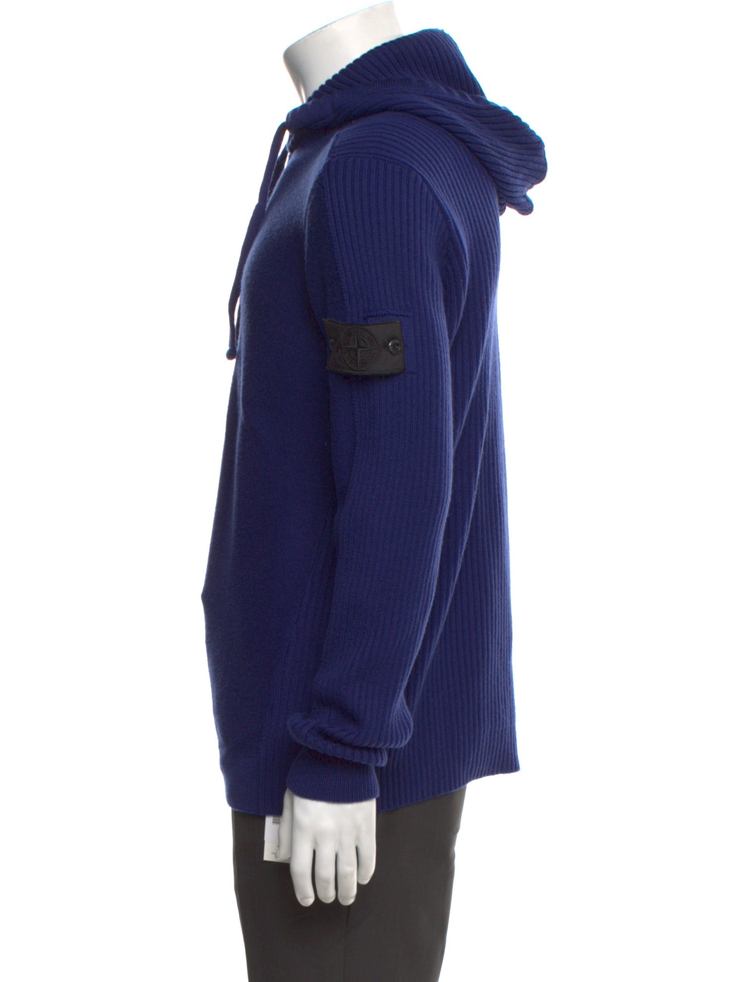 Stone Island Mock Neck Long Sleeve Polo Sweater