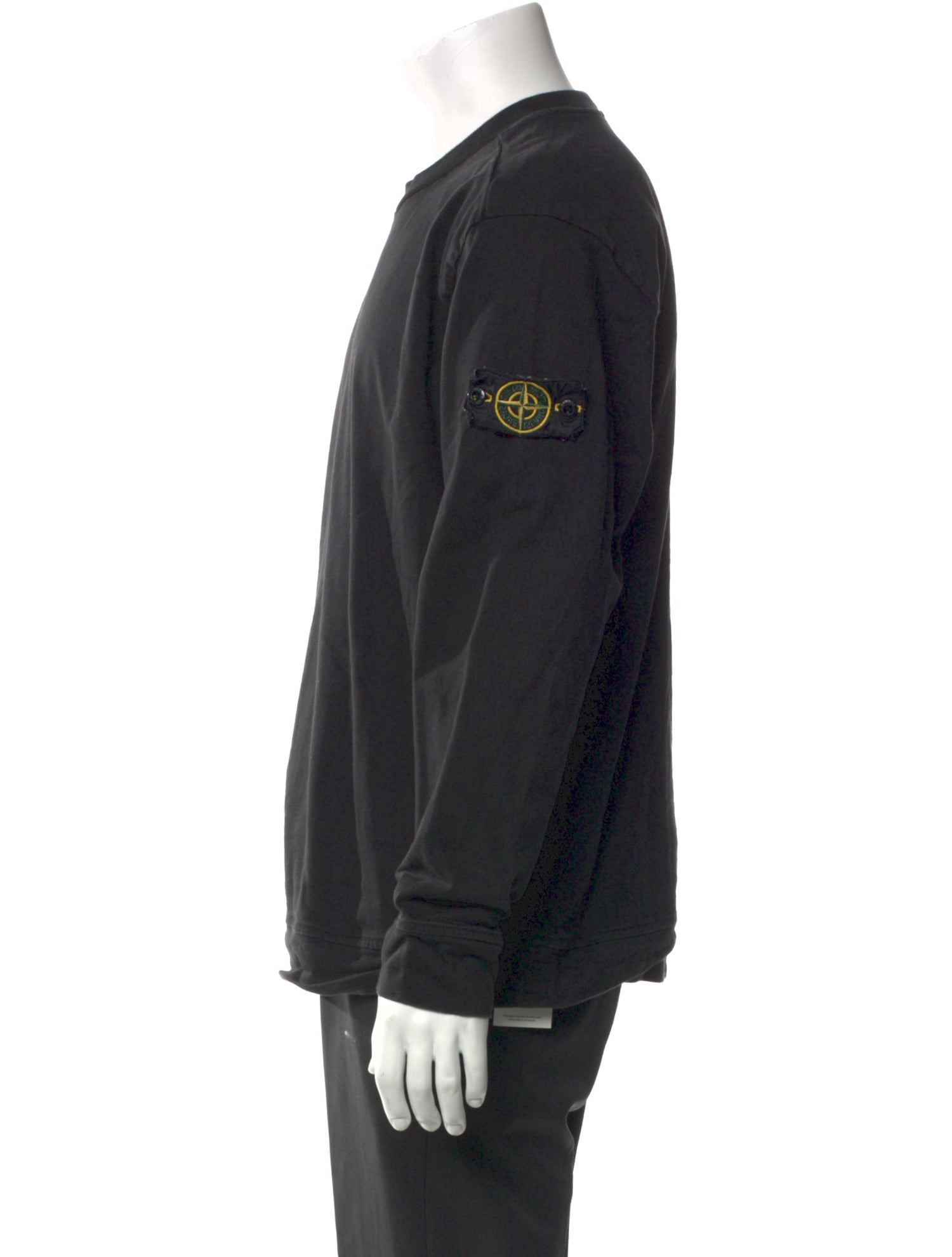 Stone Island Crew Neck Long Sleeve T-Shirt