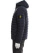 Stone Island Chambers Loom Woven Down Puffer Coat