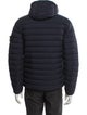 Stone Island Chambers Loom Woven Down Puffer Coat