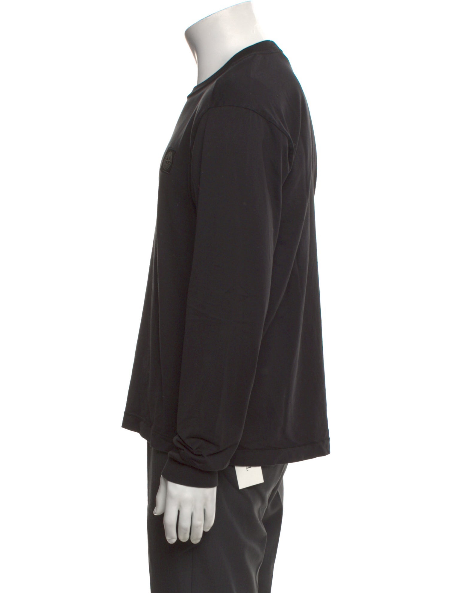 Stone Island Crew Neck Long Sleeve T-Shirt