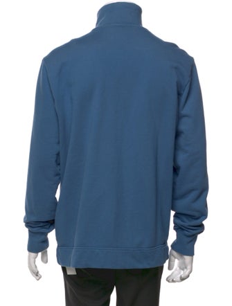 Stone Island Mock Neck Long Sleeve Sweatshirt