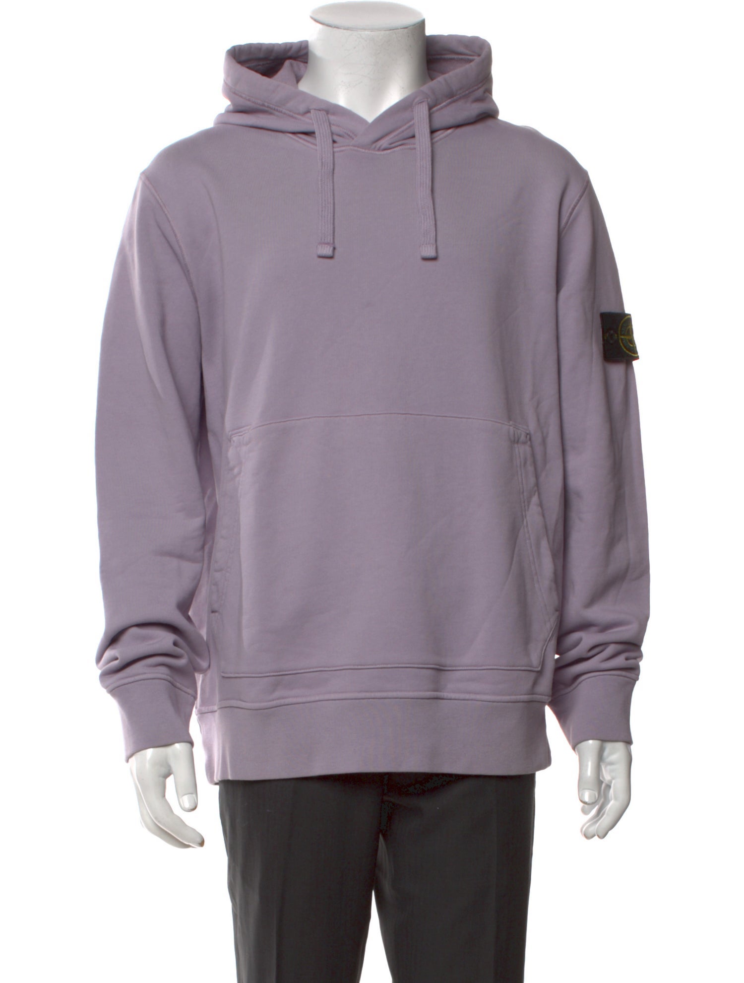 Stone Island Crew Neck Long Sleeve Hoodie