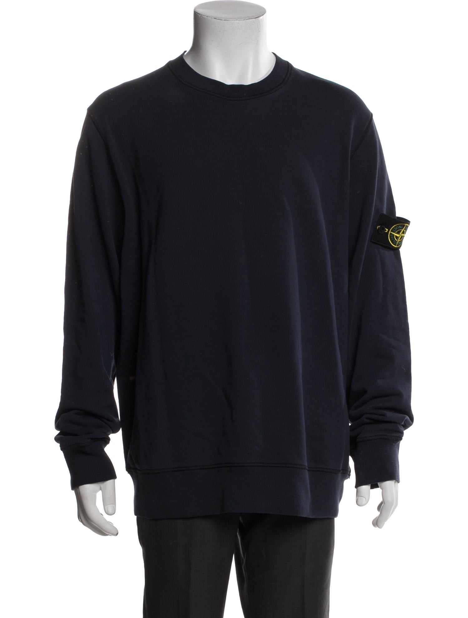 Stone Island Crew Neck Long Sleeve Pullover