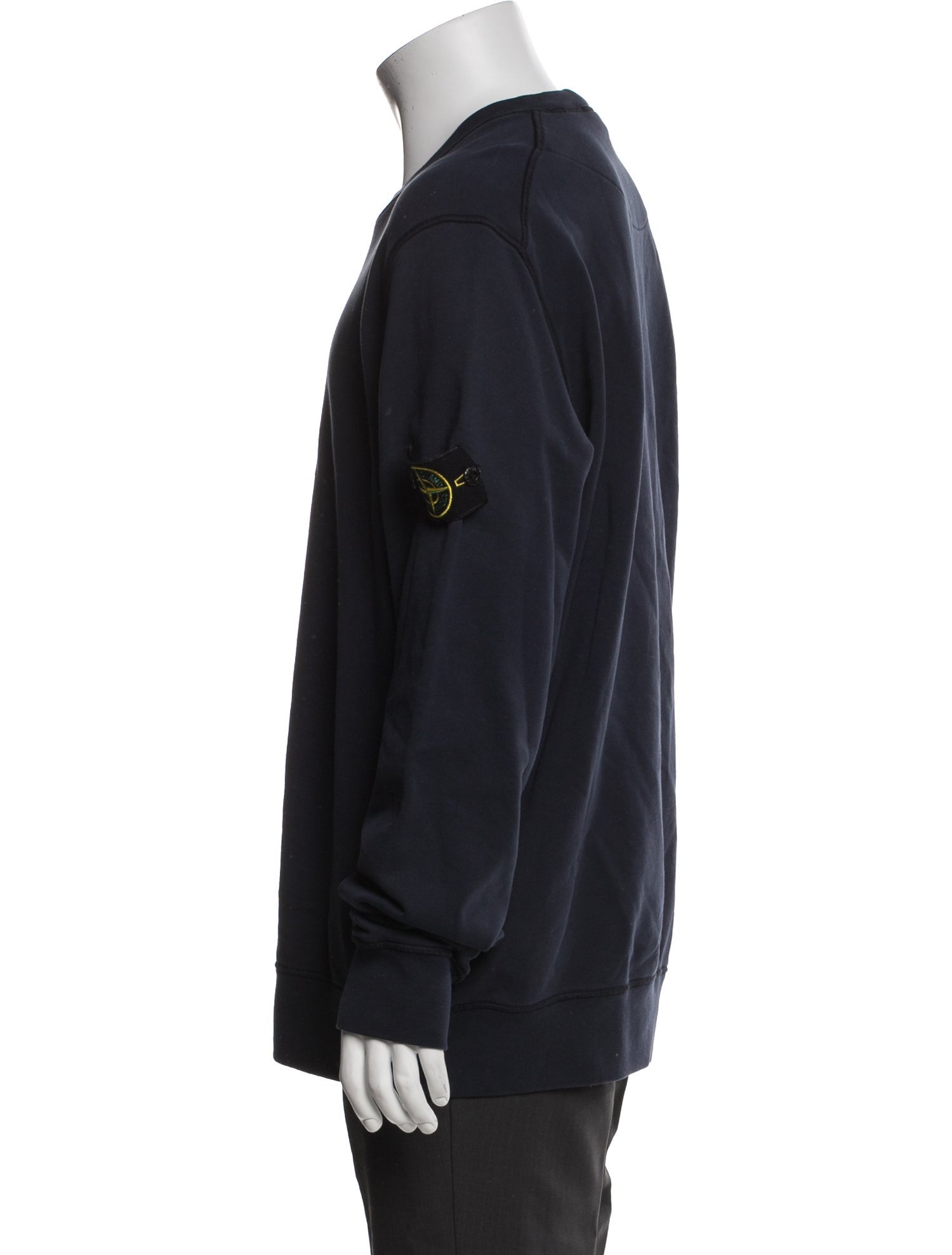 Stone Island Crew Neck Long Sleeve Pullover