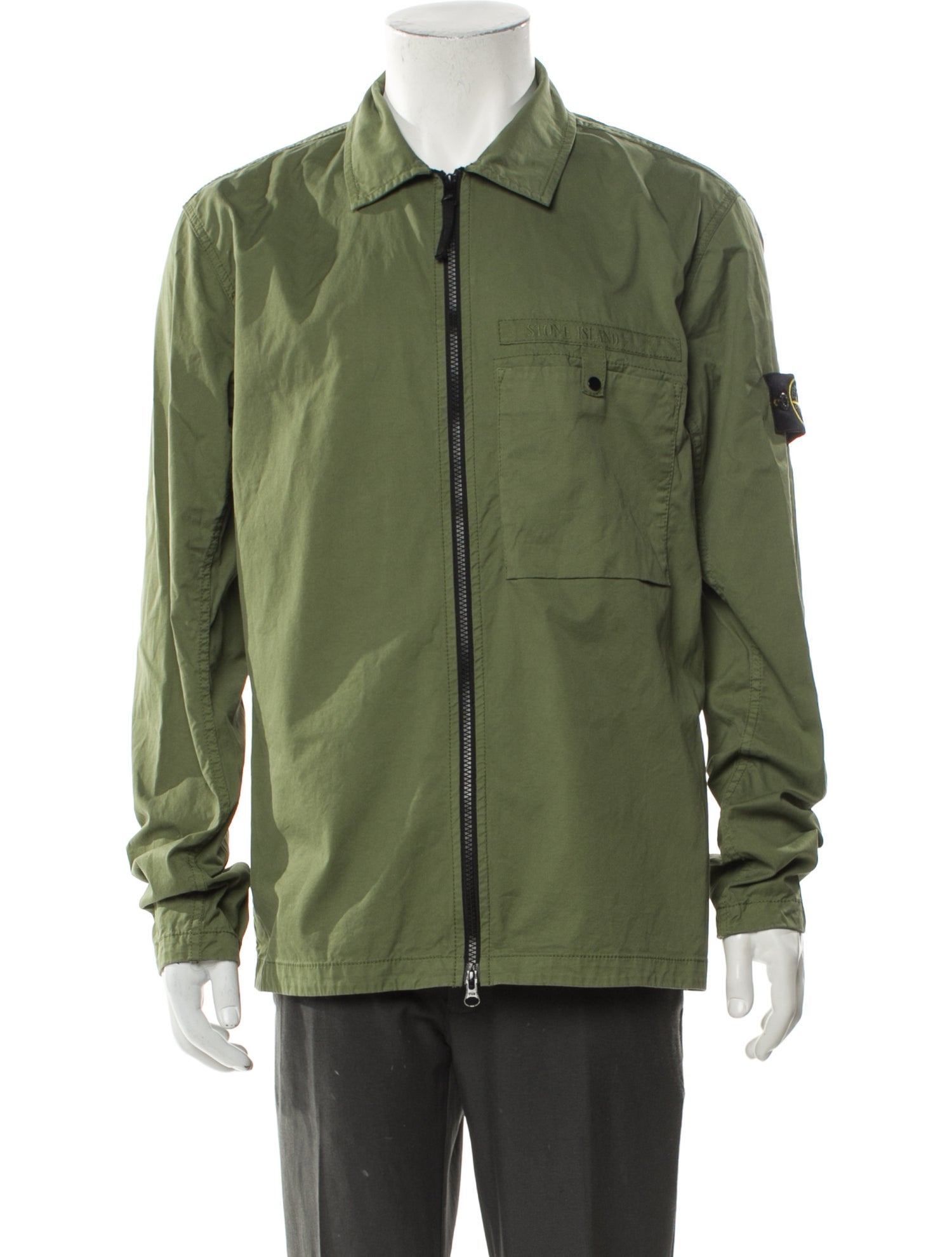 Stone Island 2022 Supima Twill Stretch -TC Overshirt Jacket
