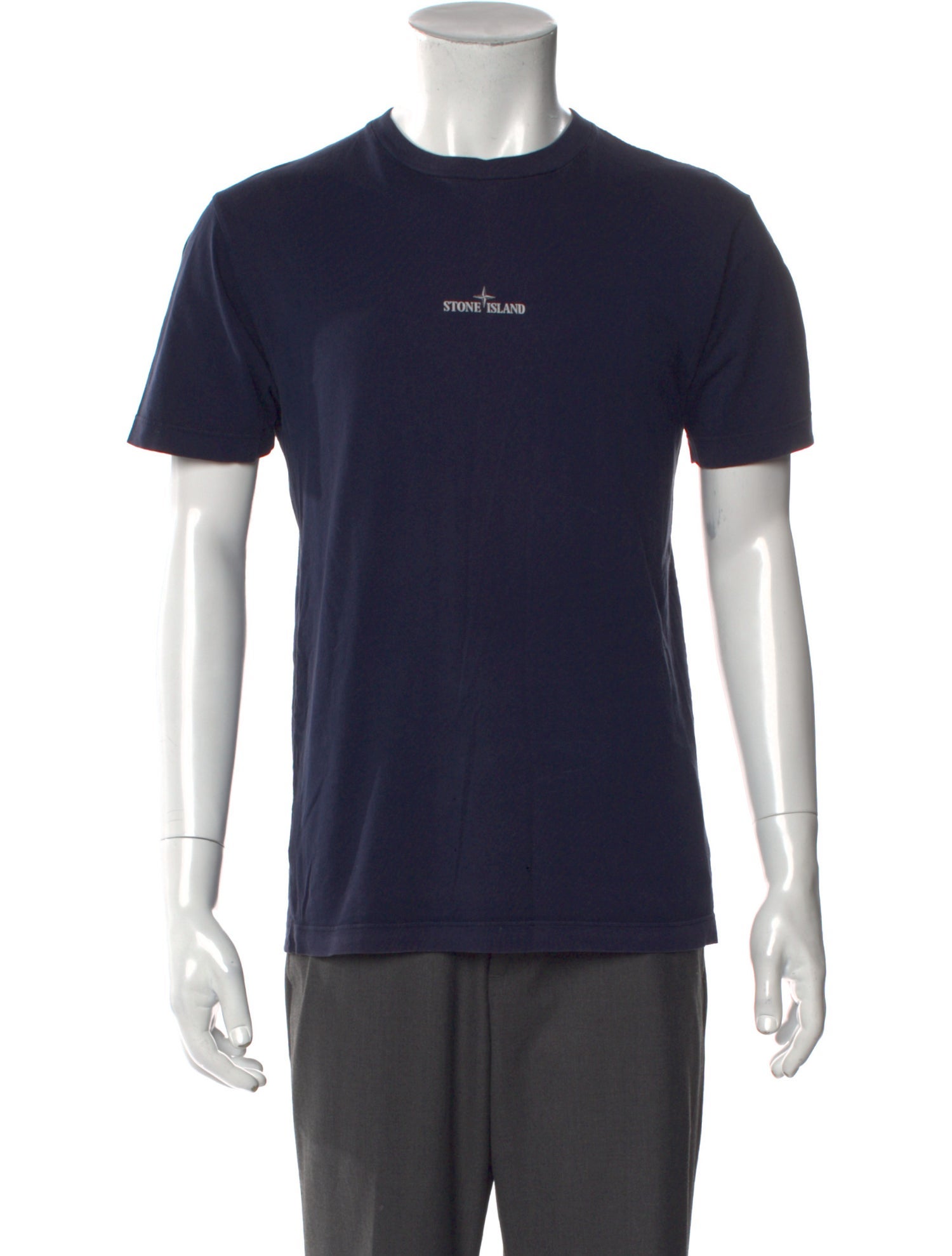 Stone Island Graphic Print Crew Neck T-Shirt