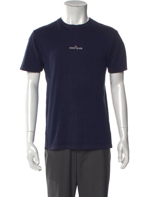 Stone Island Graphic Print Crew Neck T-Shirt