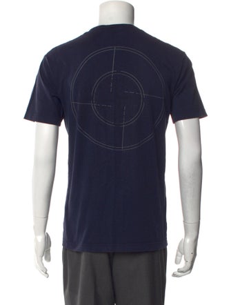 Stone Island Graphic Print Crew Neck T-Shirt