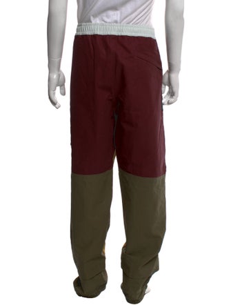 Stone Island Colorblock Pattern Joggers