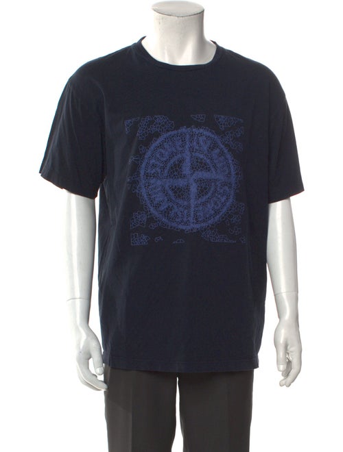 Stone Island Compass Logo Graphic Print T-Shirt