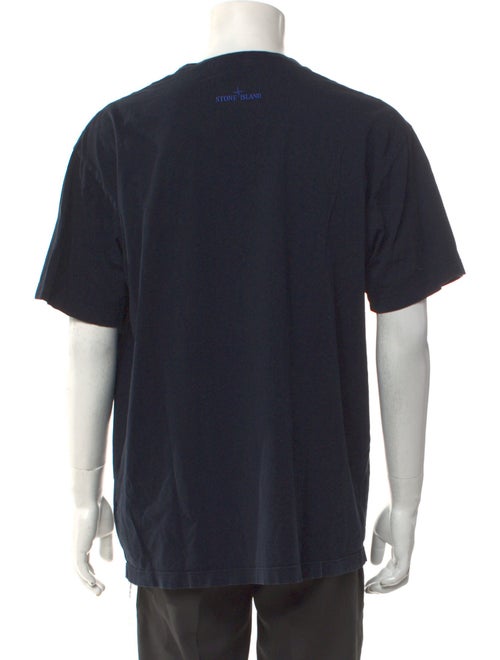 Stone Island Compass Logo Graphic Print T-Shirt