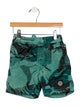 Stone Island Boys Pattern Print Swim Shorts